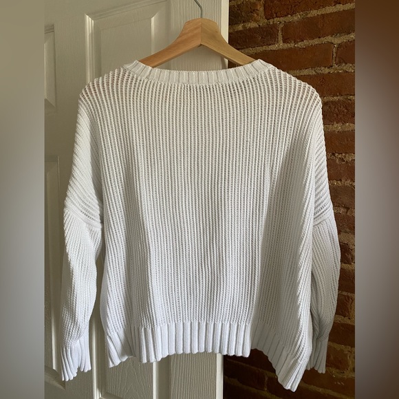 Loft Texture Cotton Sweater - Picture 5 of 6